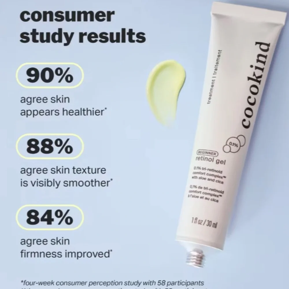 Cocokind Beginner Retinol‎ Gel 0.1% TRI-RETINOID COMFORT COMPLEX™